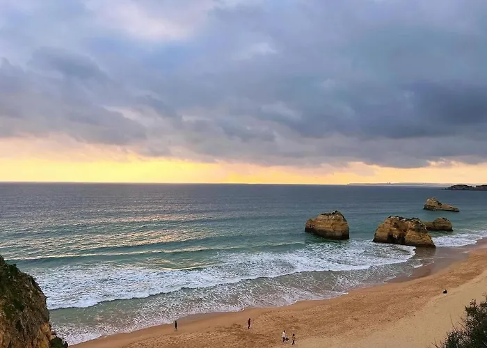 Lejlighed Luxury 5 Min With Balcony, Pool, Wifi, Ac, Smarttv Portimão